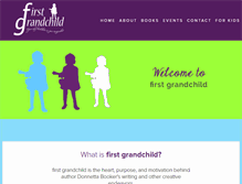 Tablet Screenshot of first-grandchild.com